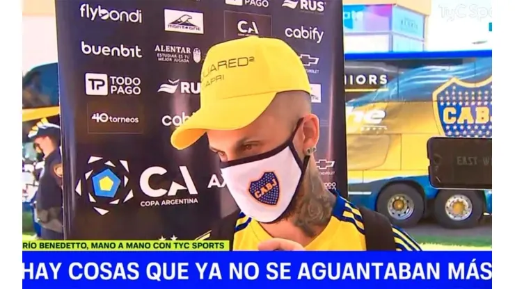 Benedetto destrozó a Almendra: "Nunca entendió la camiseta que tenía puesta"