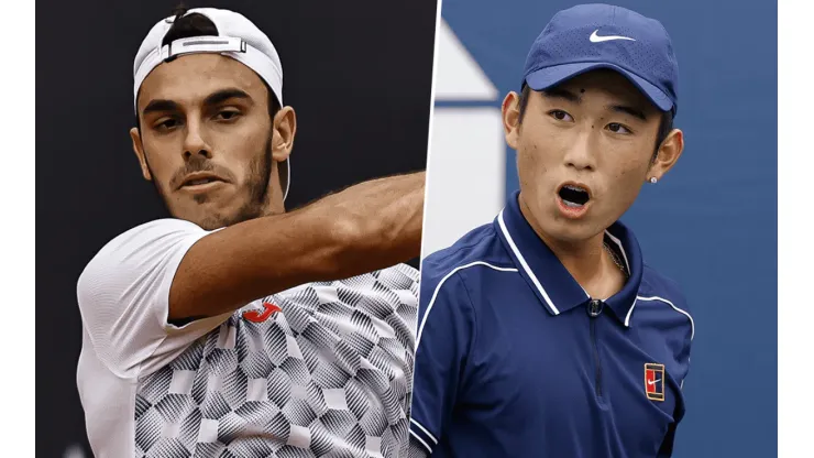 Francisco Cerúndolo vs. Shang Juncheng (Foto: Getty Images).
