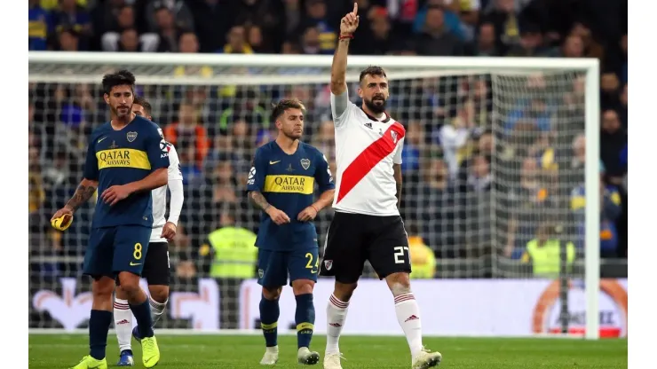 No lo perdonó: en la previa del River-Boca, Pratto se desquitó con una figura de Battaglia