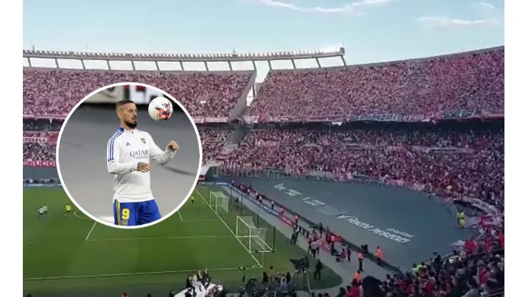 VIDEO | El cantito de los hinchas de River a Benedetto antes del Superclásico