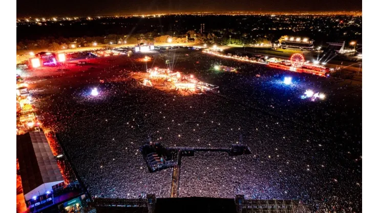 El Lolla se llevó a cabo en el Hipódromo de San Isidro (foto: Twitter Lolla).
