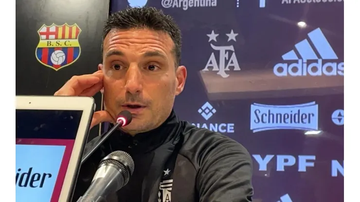 El enojo de Scaloni después del empate de la Selección: "Me parece lamentable"