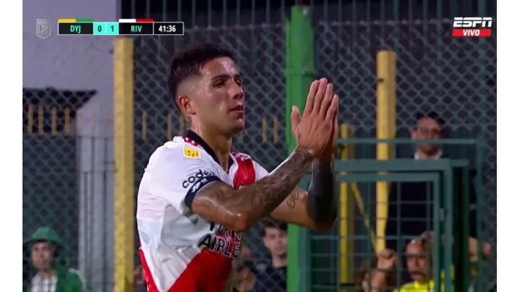 VIDEO | La ley del ex, siempre presente: Enzo Fernández abrió el marcador para River con un golazo