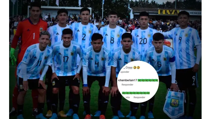 Hinchas brasileños "coparon" el Instagram de un jugador argentino para burlarse tras la batalla campal