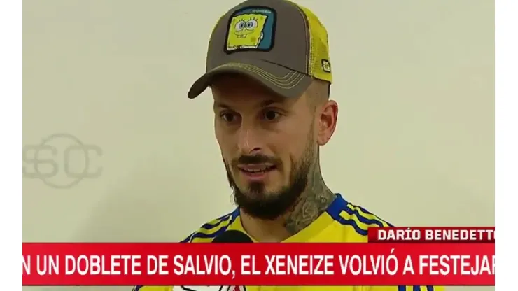 El mensaje de Benedetto que tranquilizó a todos los hinchas de Boca