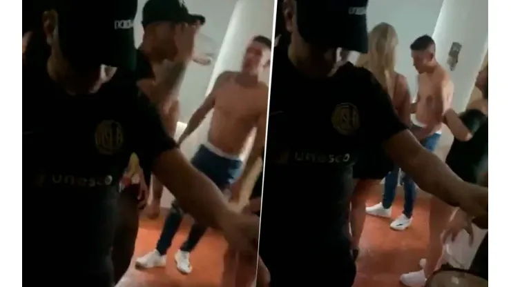 Se filtró un polémico video de Centurión de fiesta mientras no iba a entrenar a San Lorenzo