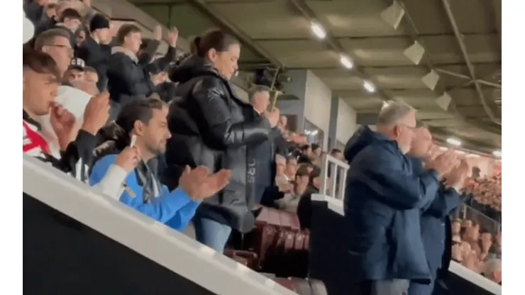 VIDEO | La emoción del padre de Garnacho tras el debut en el United