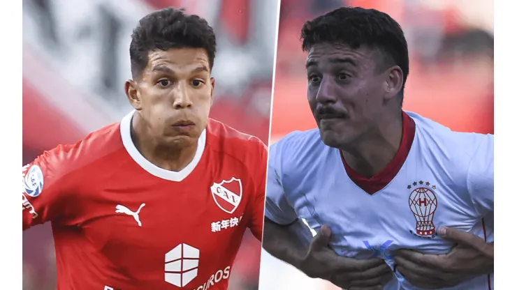 Independiente vs. Huracán por la Copa de la Liga Profesional (Foto: Getty Images).
