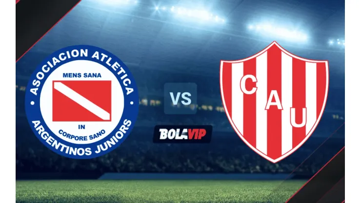 Argentinos vs. Union de Santa Fe por la Copa de la Liga Profesional.
