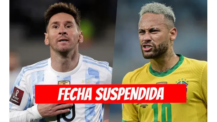 Se suspendió Argentina vs. Brasil.
