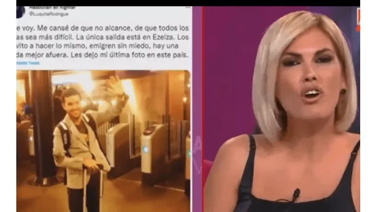 VIDEO | Viviana Canosa quedó en offside por culpa de Luquitas Rodríguez