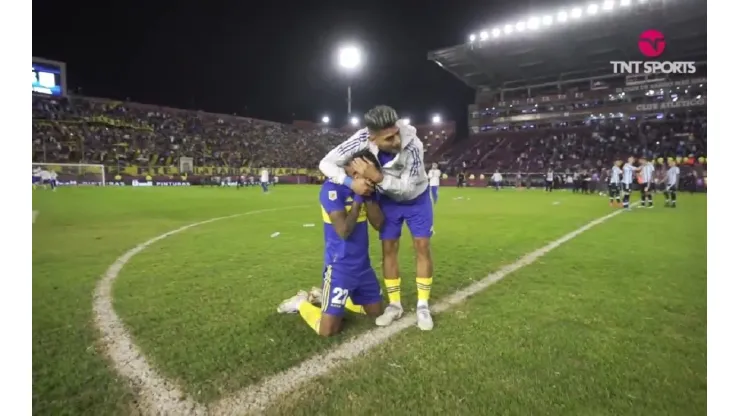 VIDEO | Pasó desapercibido: Villa se puso a llorar ni bien se concretó la victoria de Boca