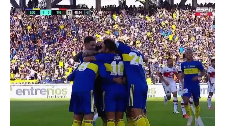 VIDEO | Boca abrió la final por un grosero error de Marinelli tras el cabezazo de Rojo