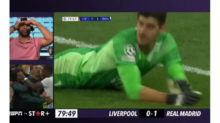 VIDEO | La reacción de Agüero a las atajadas de Courtois y el título del Real Madrid: "Es una cosa de locos"