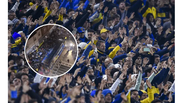 El increíble recibimiento para Boca en La Rioja.
