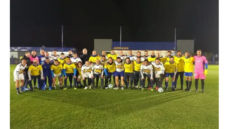 VIDEO | La intimidad del festejo de cumpleaños de Riquelme en Boca Predio con el equipo Senior