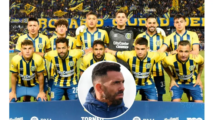 Tevez puso primera: el particular look que utilizó para su debut en Rosario Central