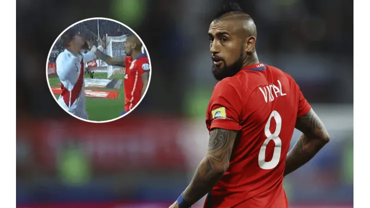 Vidal y un duelo picante con Zambrano.
