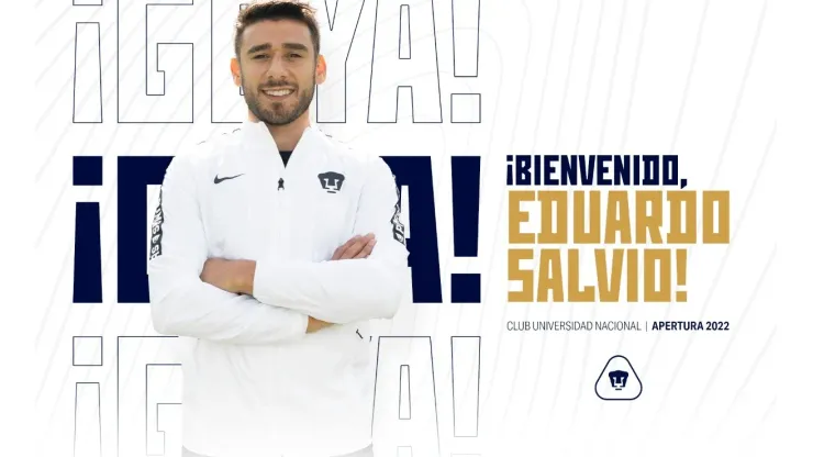 Con una referencia a Boca, Pumas presentó a Salvio como refuerzo
