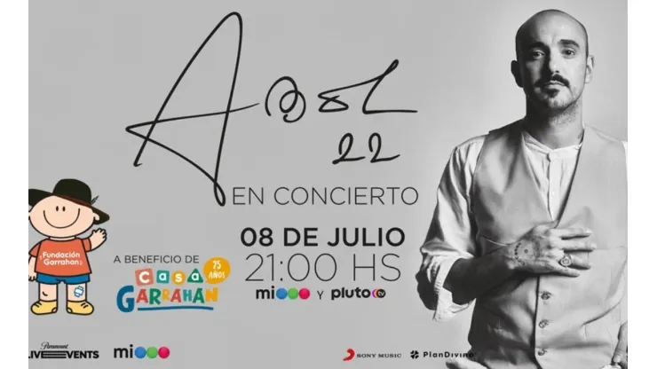 Este viernes es el show de Abel.
