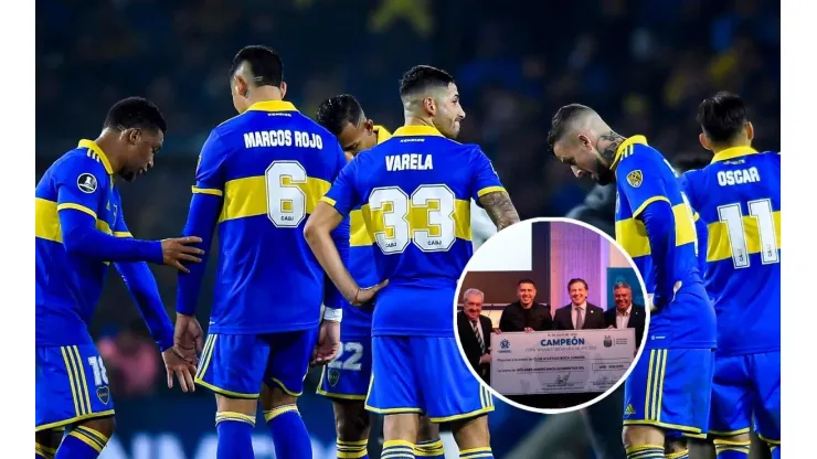 El premio millonario que Conmebol le entregó a Boca.
