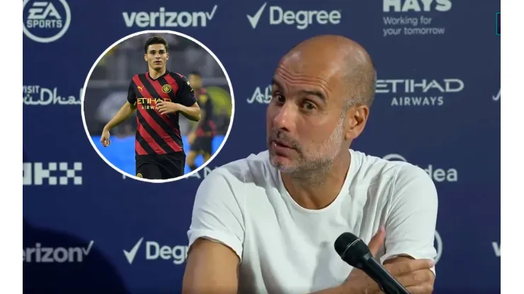 Guardiola, contundente sobre Julián Álvarez tras su debut: "Tenemos la sensación de..."