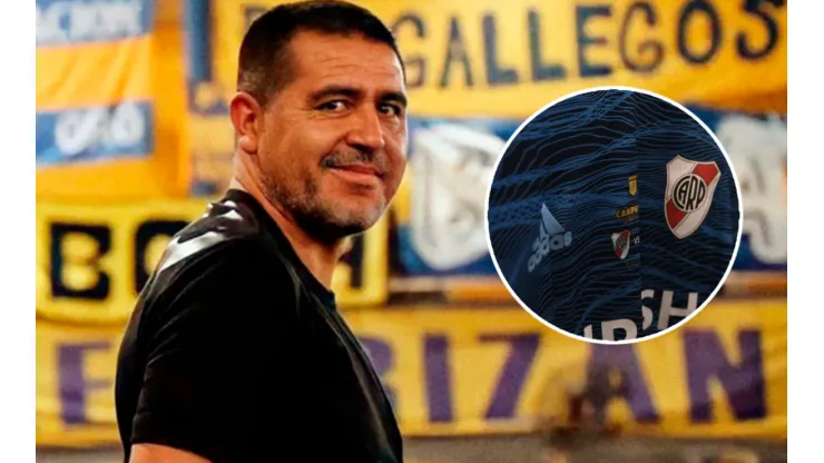 Riquelme y su arquero "favorito" para Boca.
