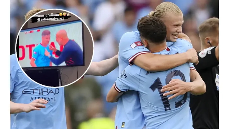 El eufórico grito de un jugador de la Selección.
