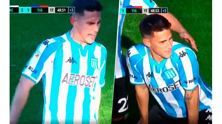 VIDEO | El curioso festejo de Rojas en Racing que ya recorre las redes