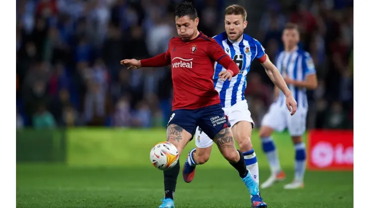 VIDEO | No se puede creer: el increíble golazo de Chimy Ávila en la práctica de Osasuna