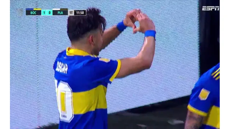 VIDEO | Óscar Romero frotó la lámpara y sacó un verdadero golazo para que Boca le gane a Platense