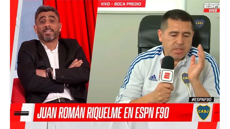 VIDEO | Riquelme cruzó a Bulos en plena entrevista: "Hablás vos solo"