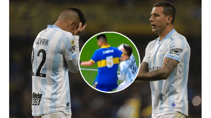 El picante tuit de Atlético Tucumán por el codazo de Zambrano en Boca