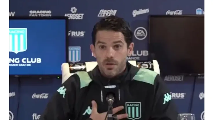 Picante cruce de Gago con los periodistas partidarios de Racing: "Este equipo va a ser campeón"