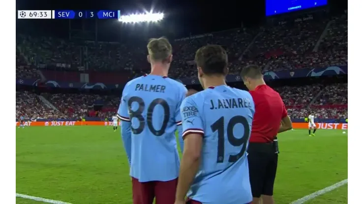 VIDEO | Emoción pura: Julián Álvarez debutó en la Champions League