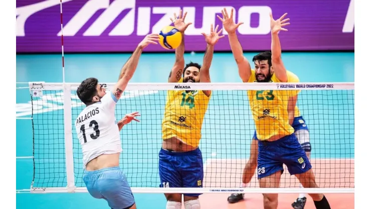 Argentina no pudo con Brasil y cayó en los cuartos de final del Mundial de vóley