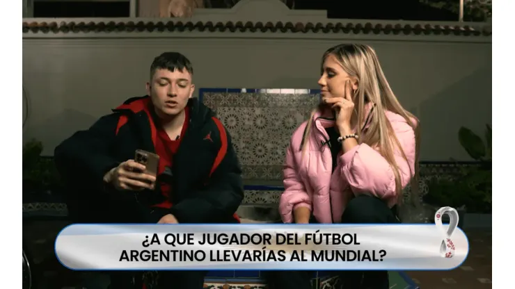 Morena Beltrán y una curiosa propuesta para el Mundial.
