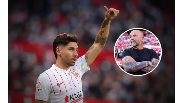 La decisión de Sampaoli con Montiel en Sevilla.
