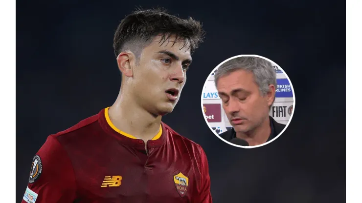 Mourinho: "Veo difícil que Dybala juegue antes de 2023"