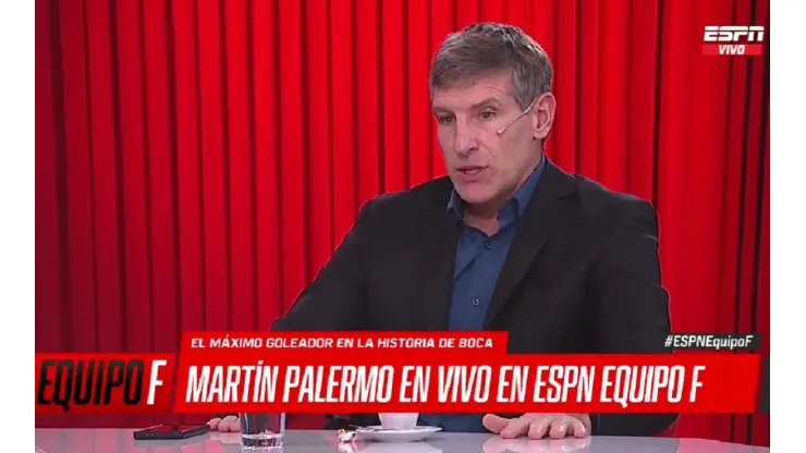 La sincera respuesta de Palermo sobre su relación con Riquelme: "De ahí a que me junte a comer asado..."