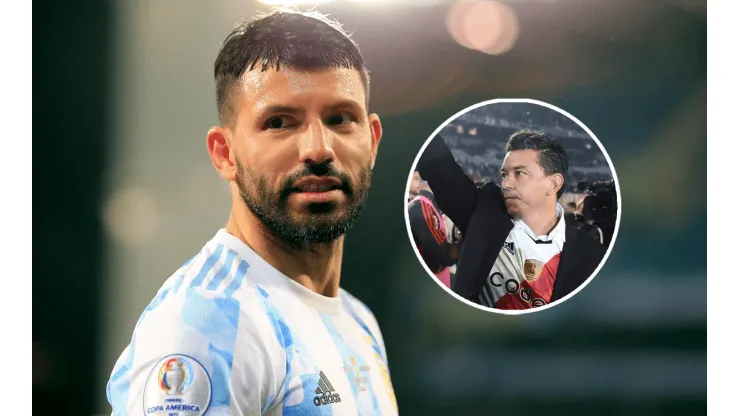 El sentido tuit del Kun Agüero para Gallardo: "Respeto"