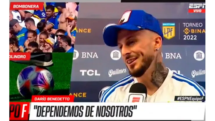 VIDEO | "¿Se grita el gol de River?": la sincera respuesta de Benedetto