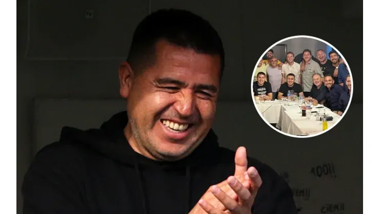 Riquelme armó una cena con los protagonistas de Boca Predio pero hubo cinco ausentes