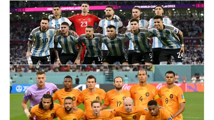 ¿Quién tiene mejor equipo? Uno x uno, el XI de Argentina y Países Bajos en detalle