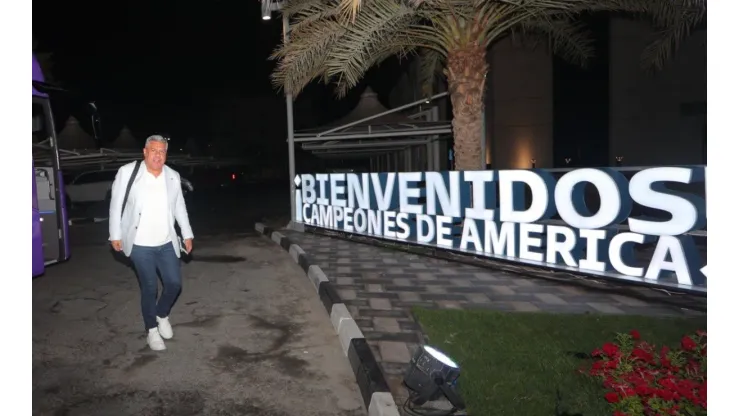 El Chiqui Tapia y un tuit pensando en el partido de mañana: "En Argentina nací..."