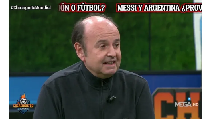 Un periodista de El Chiringuito estalla contra Argentina: "Que les metan 4"