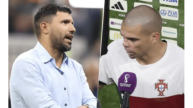 La contundente respuesta del Kun Agüero a Pepe y Bruno Fernandes