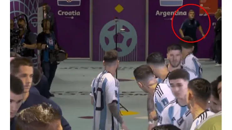 No se vio: el olvido de Messi que retrasó la salida al campo de Argentina