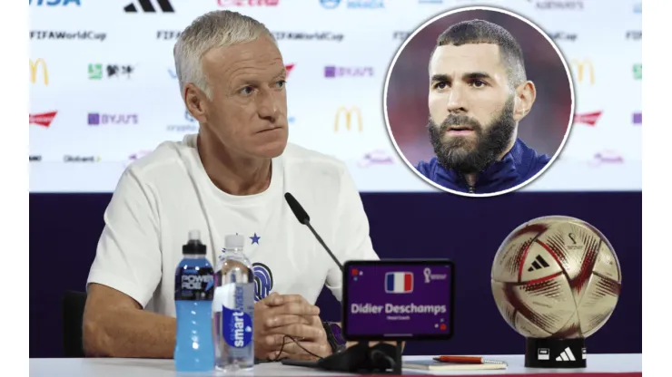 La tajante respuesta de Deschamps cuando le preguntaron si vuelve Benzema