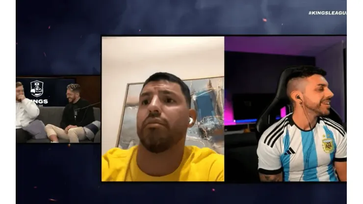 VIDEO | El enojo del Kun Agüero con un youtuber español: "Me caes para el or.."